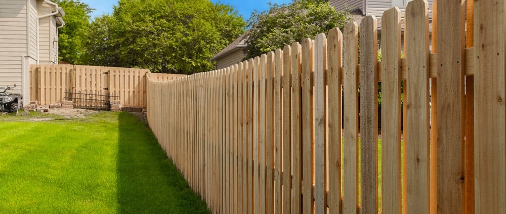 Wooding fence