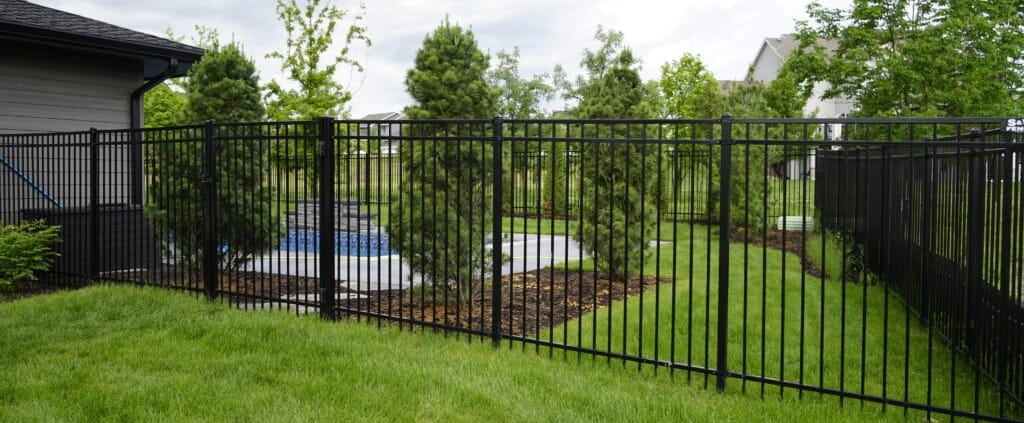 Steel fence