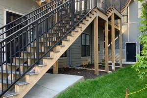 SW stair railing