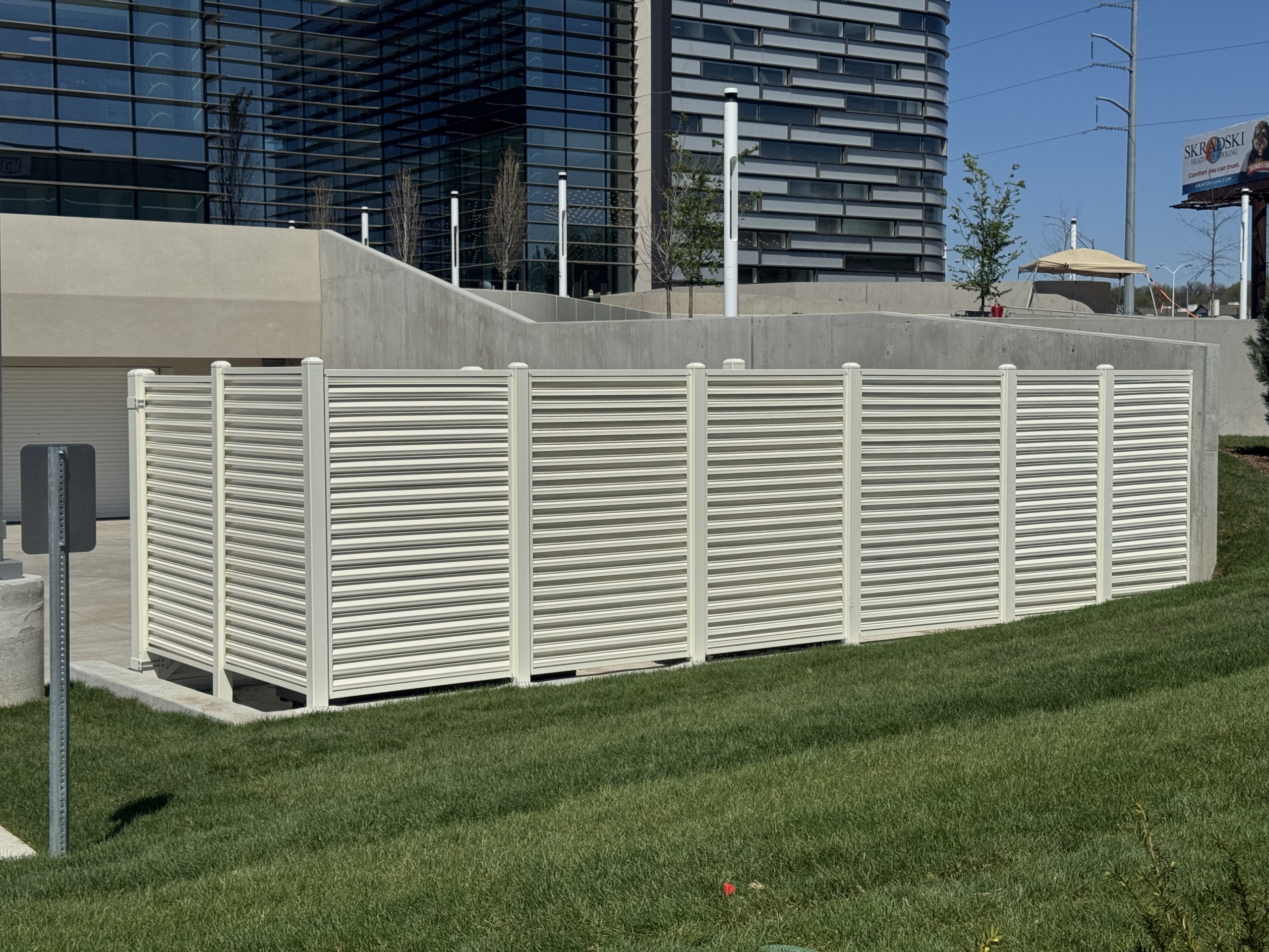 Architectural Screen Omaha public library